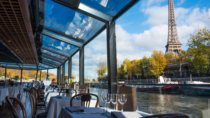 Déjeuner croisière sur la Seine